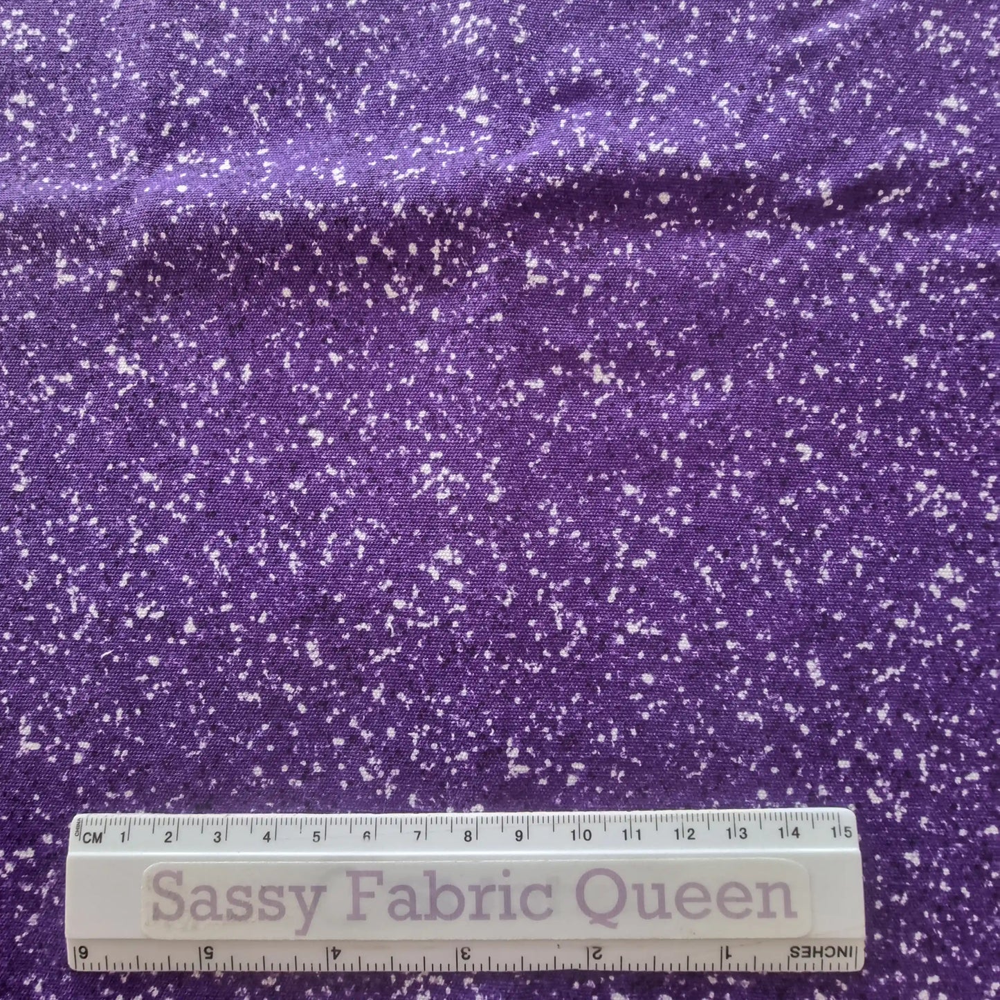 Glitter-look, purple - Canvas 150gsm