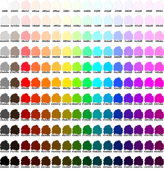 a Solid Colours - Printed