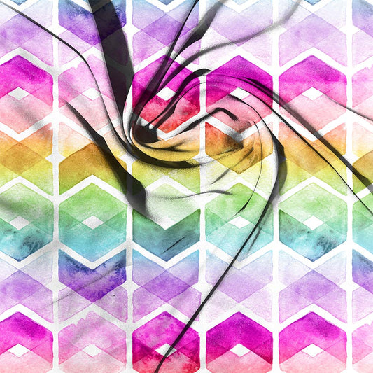 Rainbowwatercolourdiamonds